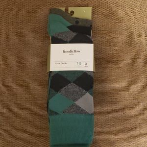Men's Goodfellow & Co. Crew Socks - 3 Pair